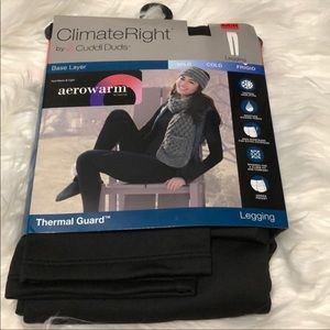 Cuddl Duds fleece legging